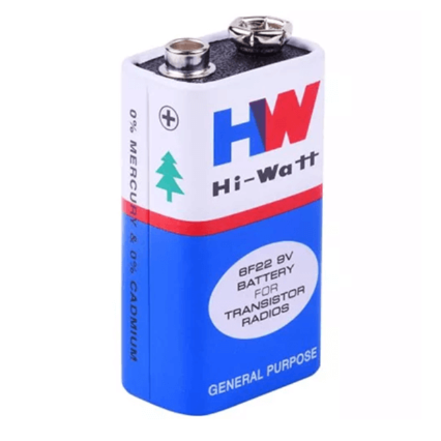 9V Hi Watt 6F22 (HW)